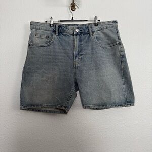 Zara Mens Denim Bermuda Shorts 36